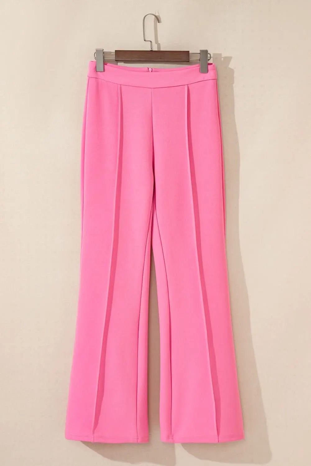 Sachet pink high-waisted flares - Love Salve